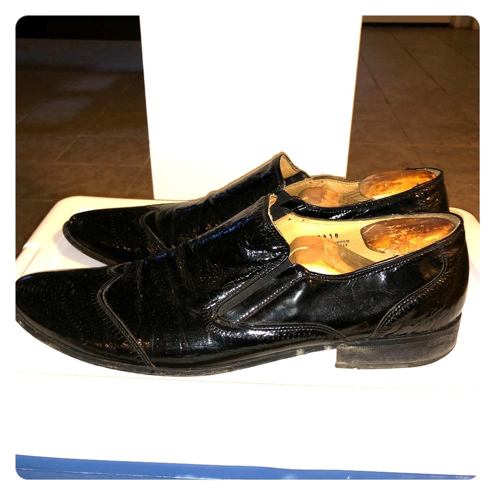 Pre Owned Soft Patent Leather Aldo Dress Shoe